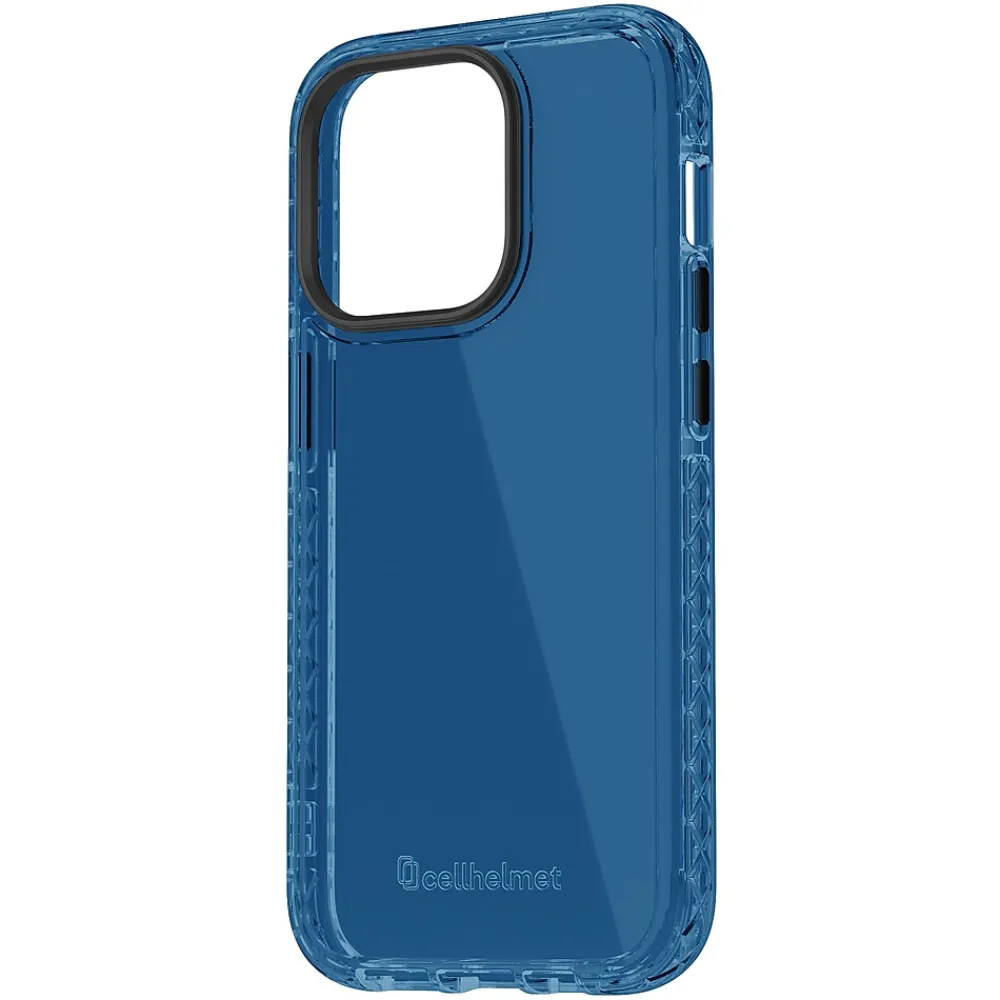 cellhelmet Altitude X Pro Series Phone Case for iPhone 14 Pro, Deep Sea Blue (CHELALTI1461BL)