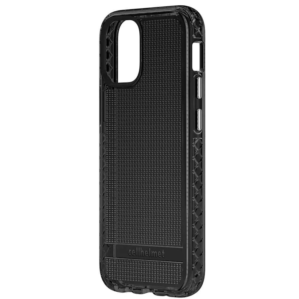 cellhelmet Altitude X Series Phone Case for iPhone 12/12 Pro, Black (CHELCALT61BLK)