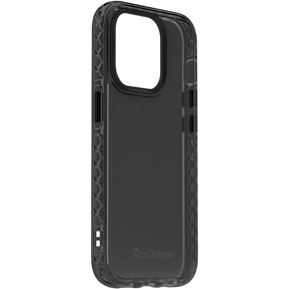 cellhelmet Altitude X Series Phone Case for iPhone 14 Pro Max, Onyx Black (CHELALTI1467BK)