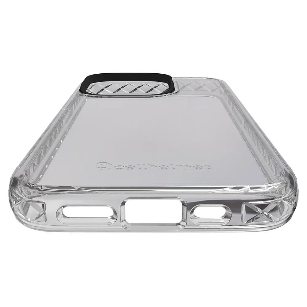 cellhelmet Altitude X Series Phone Case for iPhone 15 Pro (6.1"), Crystal Clear (C-ALT-i15-6.1PRO-CC)