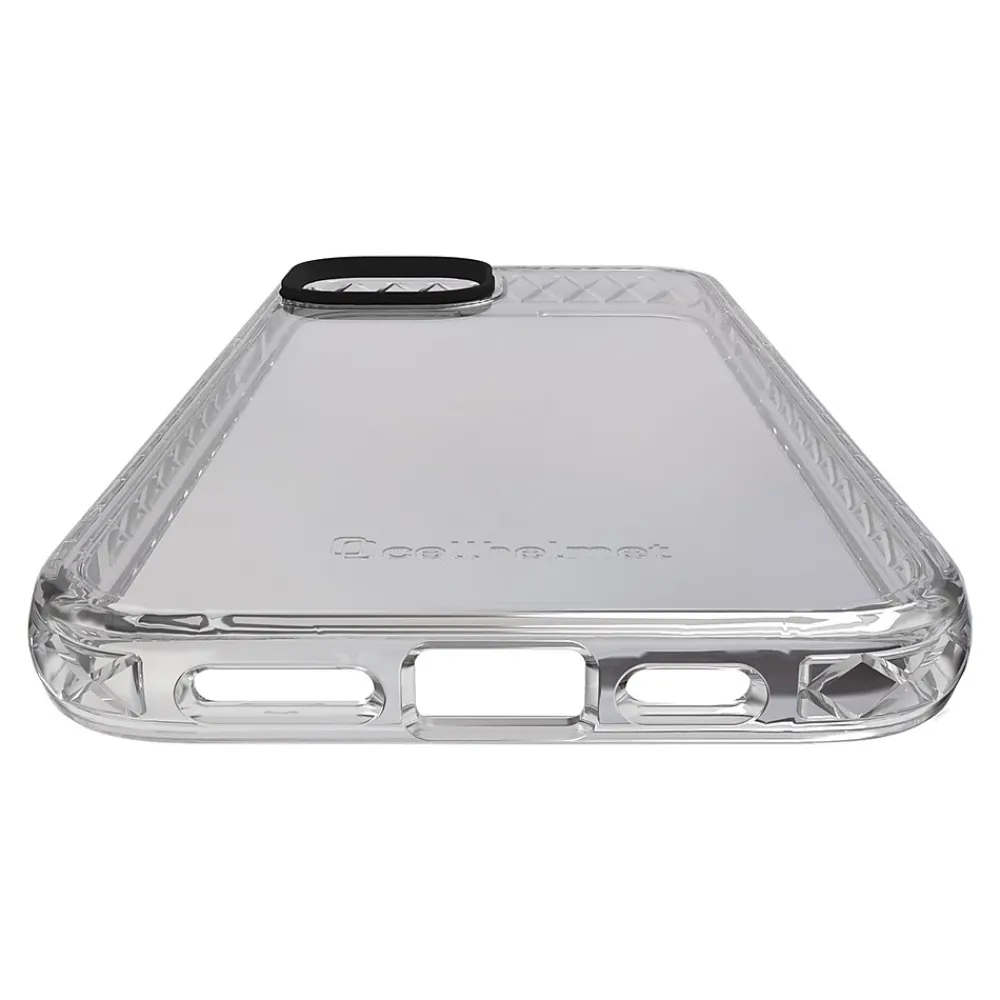 cellhelmet Altitude X Series Phone Case for iPhone 15 Plus (6.7"), Crystal Clear (C-ALT-i15-6.7PLUS-CC)
