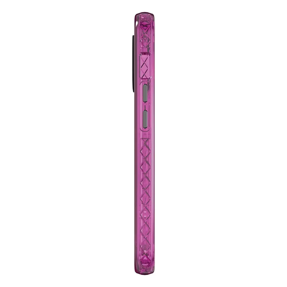 cellhelmet Altitude X Series Phone Case for iPhone 15 (6.1"), Vivid Magenta (C-ALT-i15-6.1-MAG)