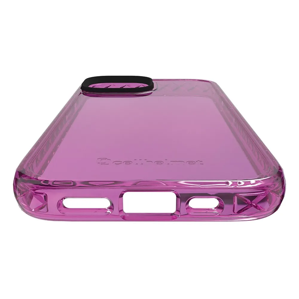 cellhelmet Altitude X Series Phone Case for iPhone 15 (6.1"), Vivid Magenta (C-ALT-i15-6.1-MAG)