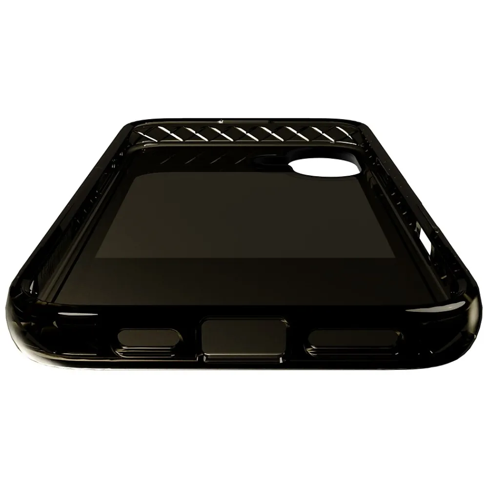 cellhelmet Altitude X Series Phone Case for iPhone 16 Plus, Shock Absorbing, Onyx Black (CA-105-BLK)