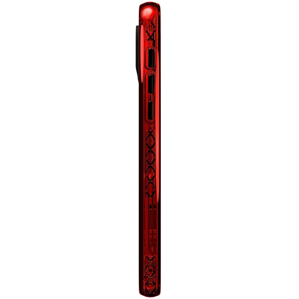 cellhelmet Altitude X Series Phone Case for iPhone 16 Pro Max, Shock Absorbing, Lava Red (CA-107-LR)