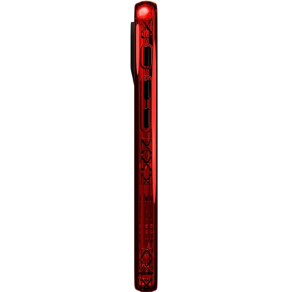 cellhelmet Altitude X Series Phone Case for iPhone 16 Pro, Shock Absorbing, Lava Red (CA-106-LR)