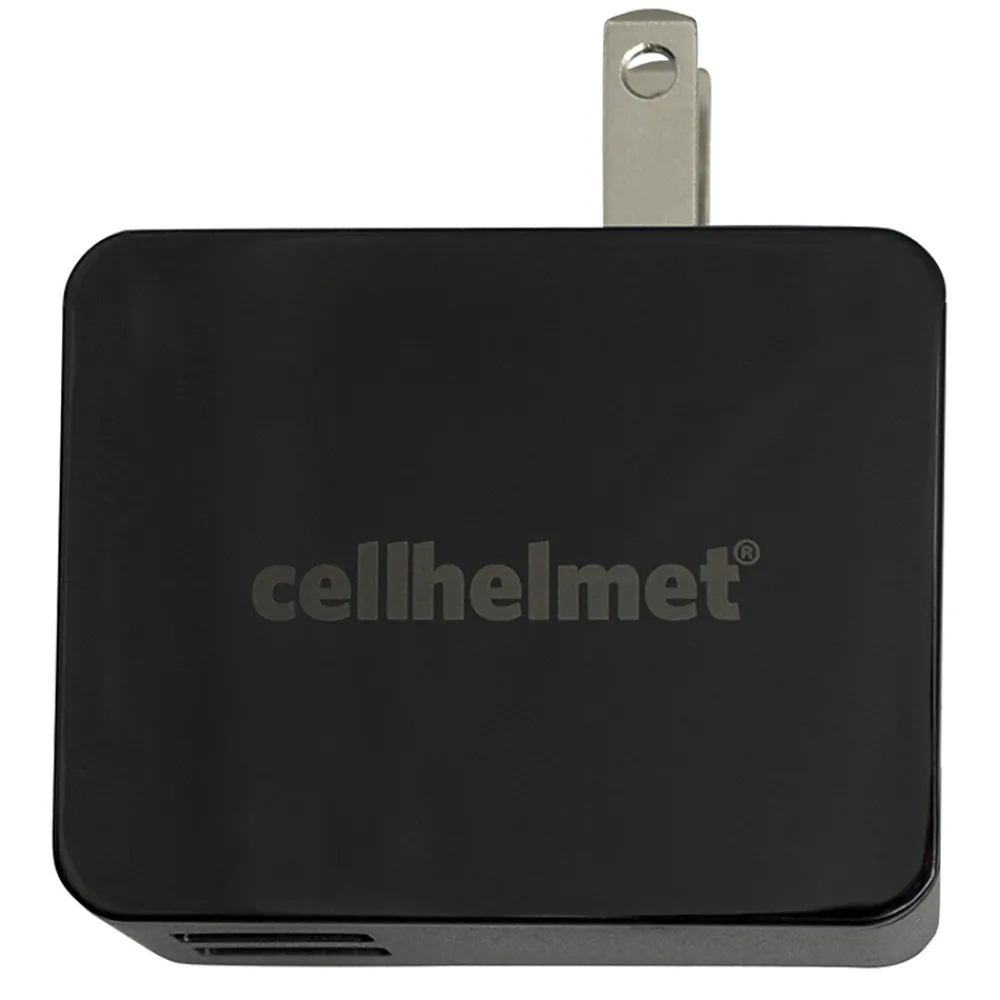 2.4-Amp Dual-Port Smart Wall Charger (WALL-2.5/2-B)<cellhelmet Discount