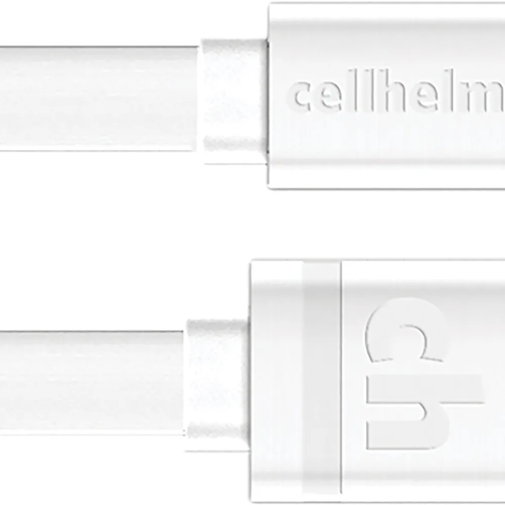 Charge and Sync USB-C to Lightning Flat Cable, 6 Feet (CABLE-F-LIGHT-6-W)<cellhelmet Online