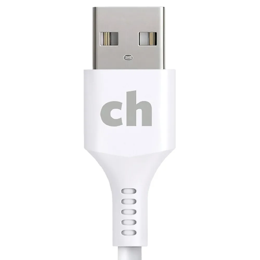 Charge and Sync USB-A to Lightning Round Cable, 10' (CABLE-LIGHT-A-10-R-W)<cellhelmet New