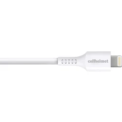 Charge and Sync USB-A to Lightning Round Cable, 3' (CABLE-LIGHT-A-3-R-W)<cellhelmet Online