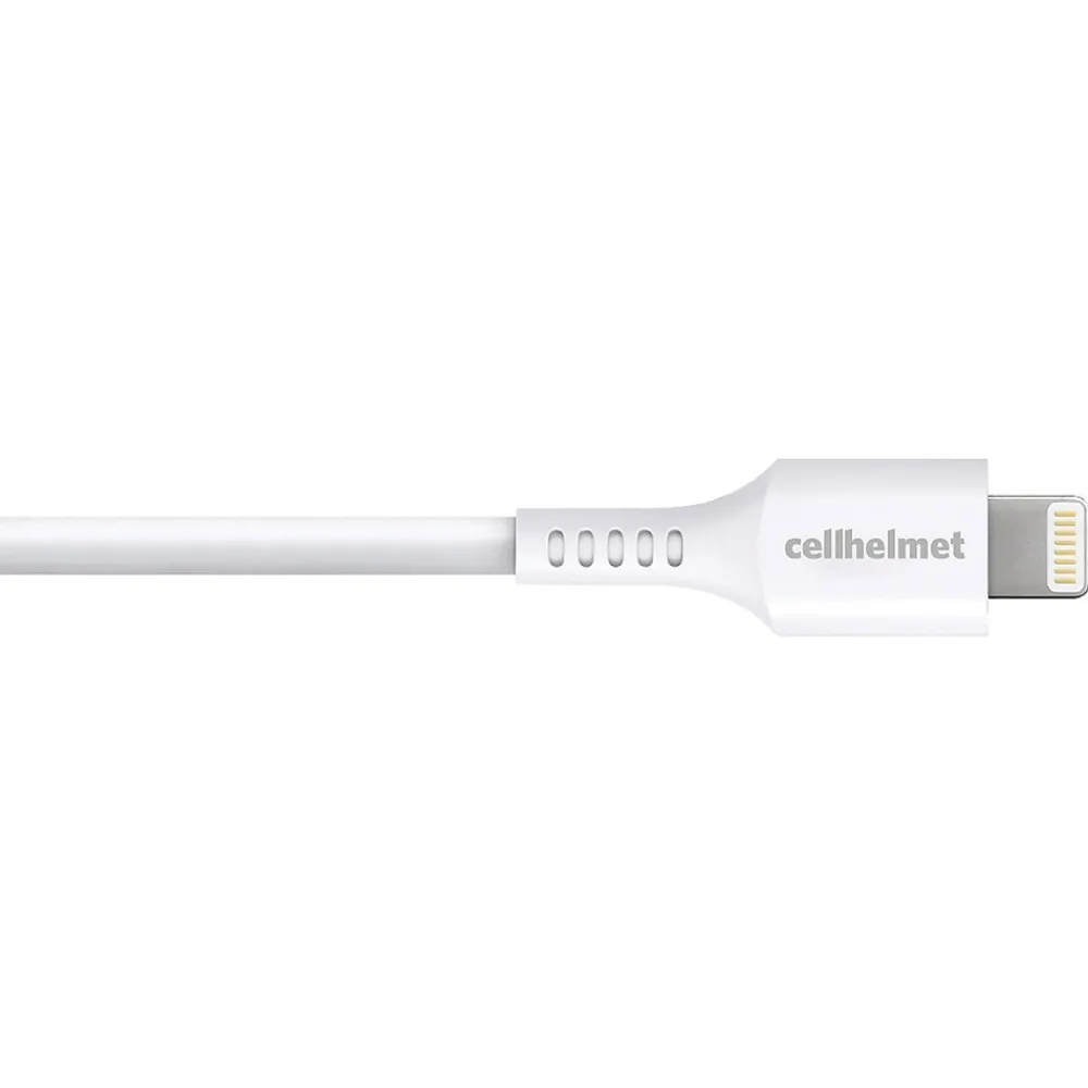 Charge and Sync USB-A to Lightning Round Cable, 3' (CABLE-LIGHT-A-3-R-W)<cellhelmet Online