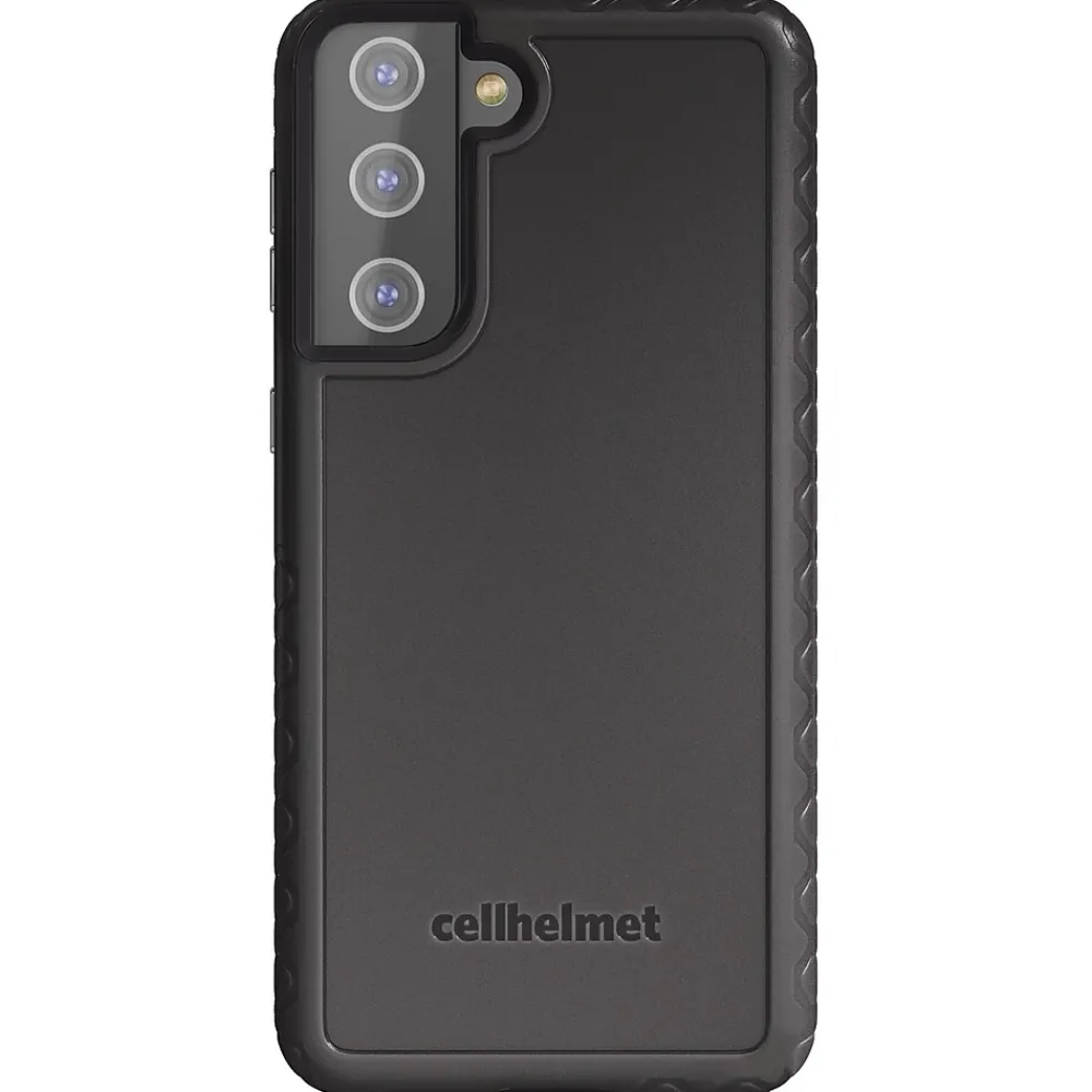 cellhelmet Fortitude Rugged Case for Samsung Galaxy S21 Plus, Shock Absorbing, Black (CHELFRTS2167OB)