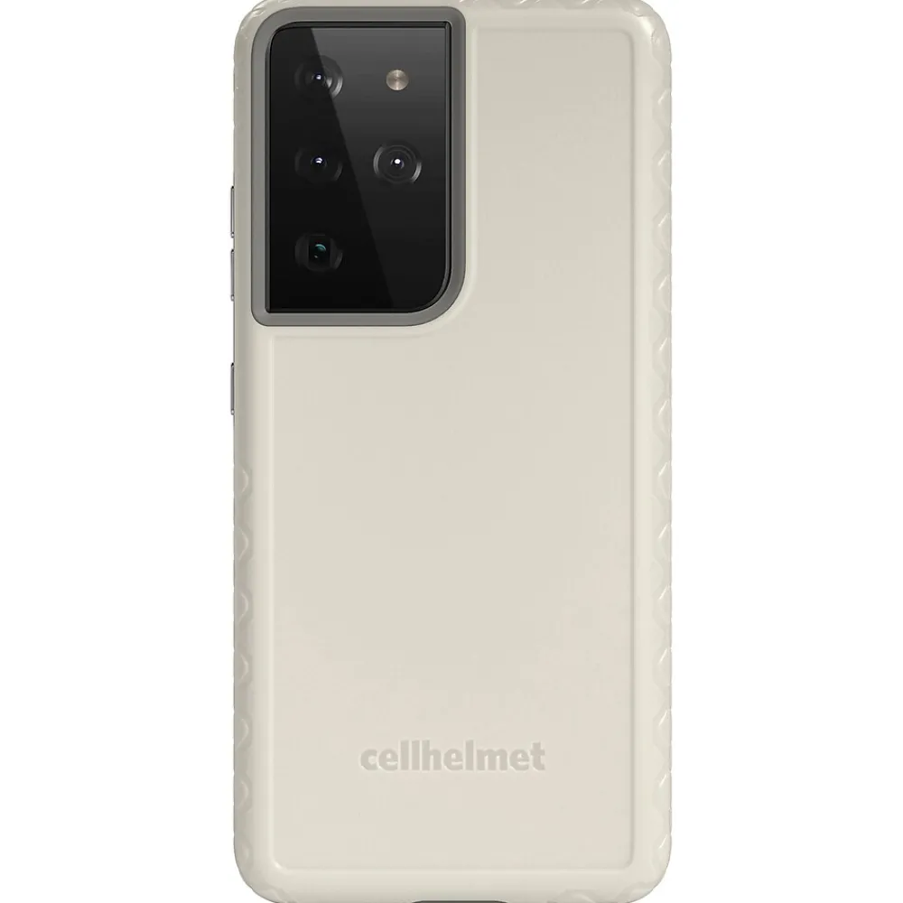 cellhelmet Fortitude Rugged Case for Samsung Galaxy S21 Ultra, Shock Absorbing, Gray (CHELFRTS2168GR)