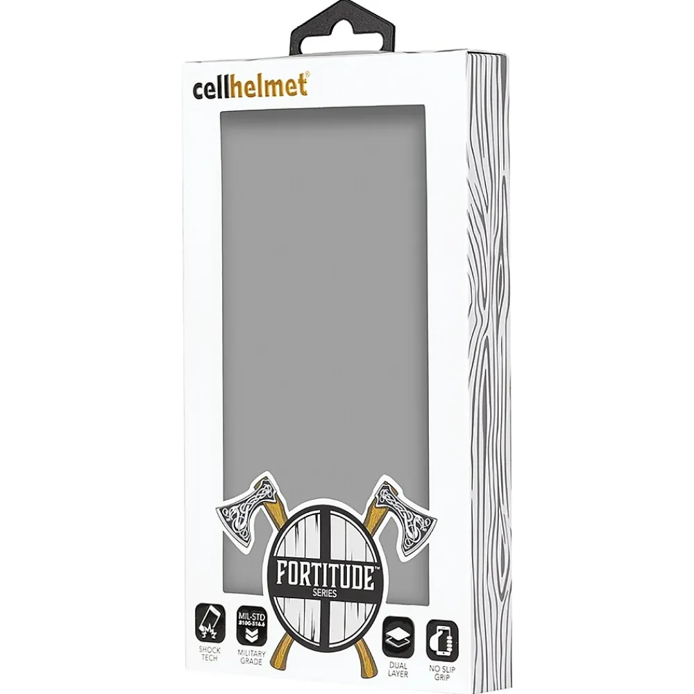 cellhelmet Fortitude Rugged Case for iPhone 12 mini, Shock Absorbing, Gray (CHELCFORTI54GY)