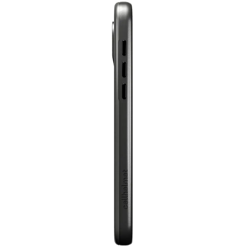 cellhelmet Fortitude Series MagSafe Phone Case for iPhone 16 Pro Max, Shock Absorbing, Onyx Black (CF-107-BLK)