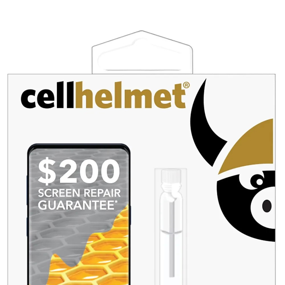 Liquid Glass Screen Protector for Phones and Watches with Glass Screens ($200 Screen Repair Coverage) (LSP-PHONE-200)<cellhelmet Discount