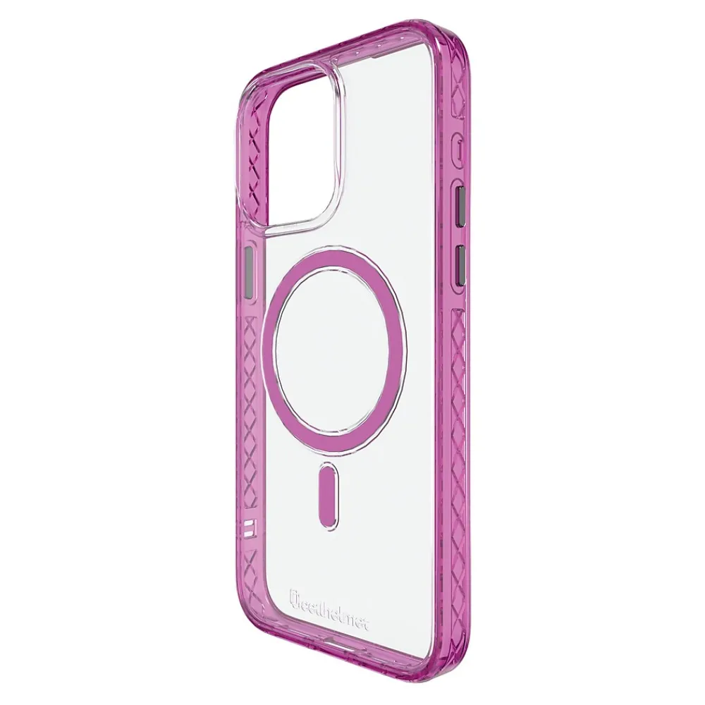 cellhelmet Magnitude Series MagSafe Phone Case for iPhone 15 Pro Max (6.7"), Vivid Magenta (C-MAG-i15-6.7PROMAX-MAG)