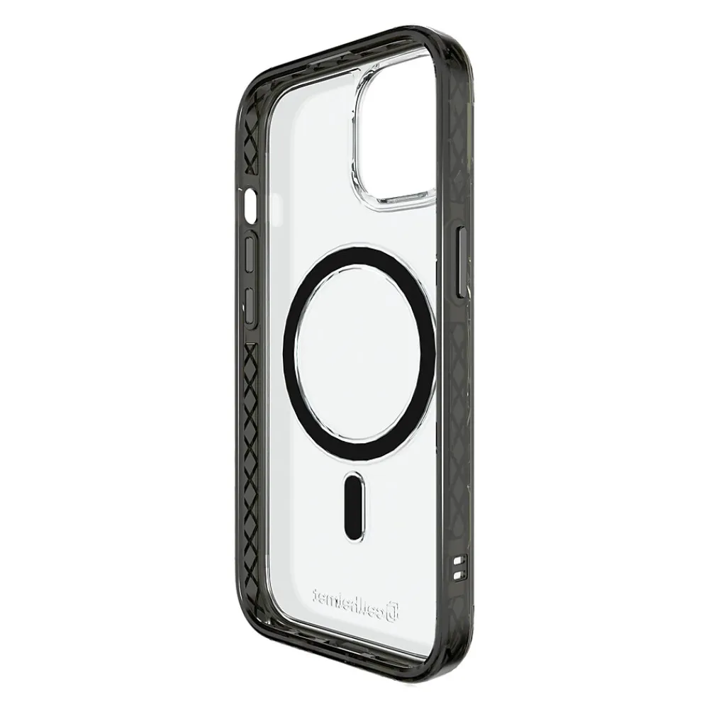 cellhelmet Magnitude Series MagSafe Phone Case for iPhone 15 (6.1"), Onyx Black (C-MAG-i15-6.1-OB)
