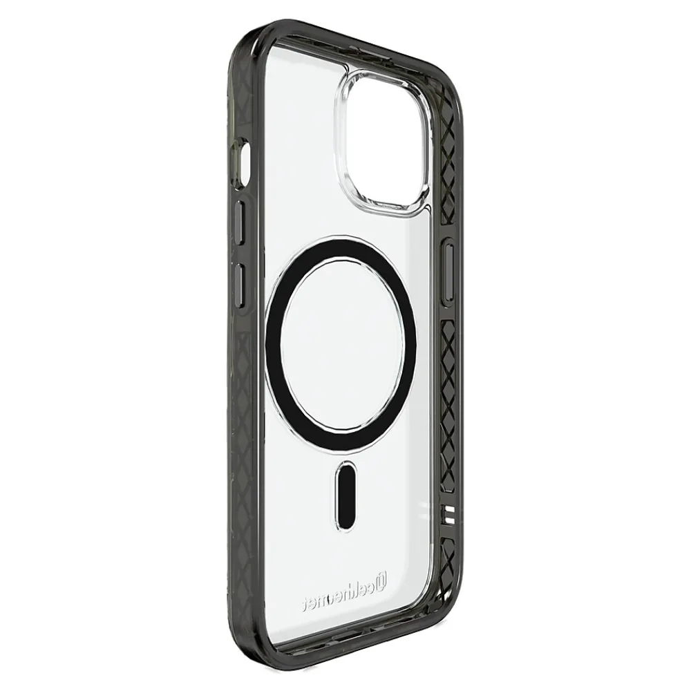 cellhelmet Magnitude Series MagSafe Phone Case for iPhone 15 (6.1"), Onyx Black (C-MAG-i15-6.1-OB)