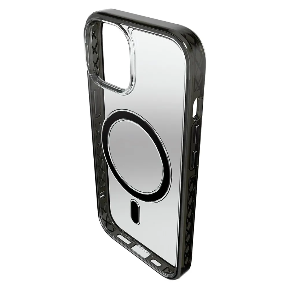 cellhelmet Magnitude Series MagSafe Phone Case for iPhone 15 (6.1"), Onyx Black (C-MAG-i15-6.1-OB)