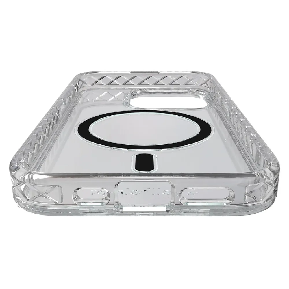 cellhelmet Magnitude Series MagSafe Phone Case for iPhone 15 Pro (6.1"), Crystal Clear (C-MAG-i15-6.1PRO-CC)