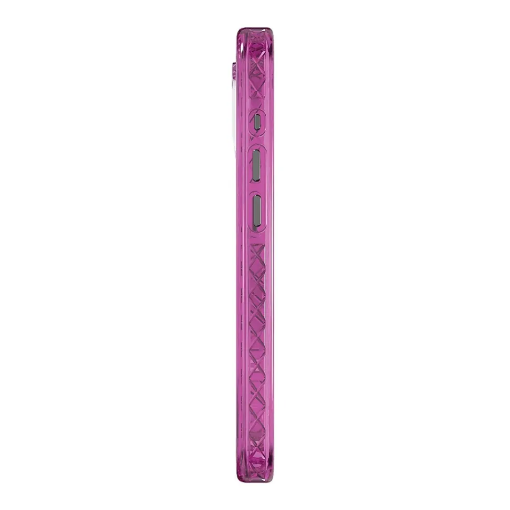 cellhelmet Magnitude Series MagSafe Phone Case for iPhone 15 Pro (6.1"), Vivid Magenta (C-MAG-i15-6.1PRO-MAG)