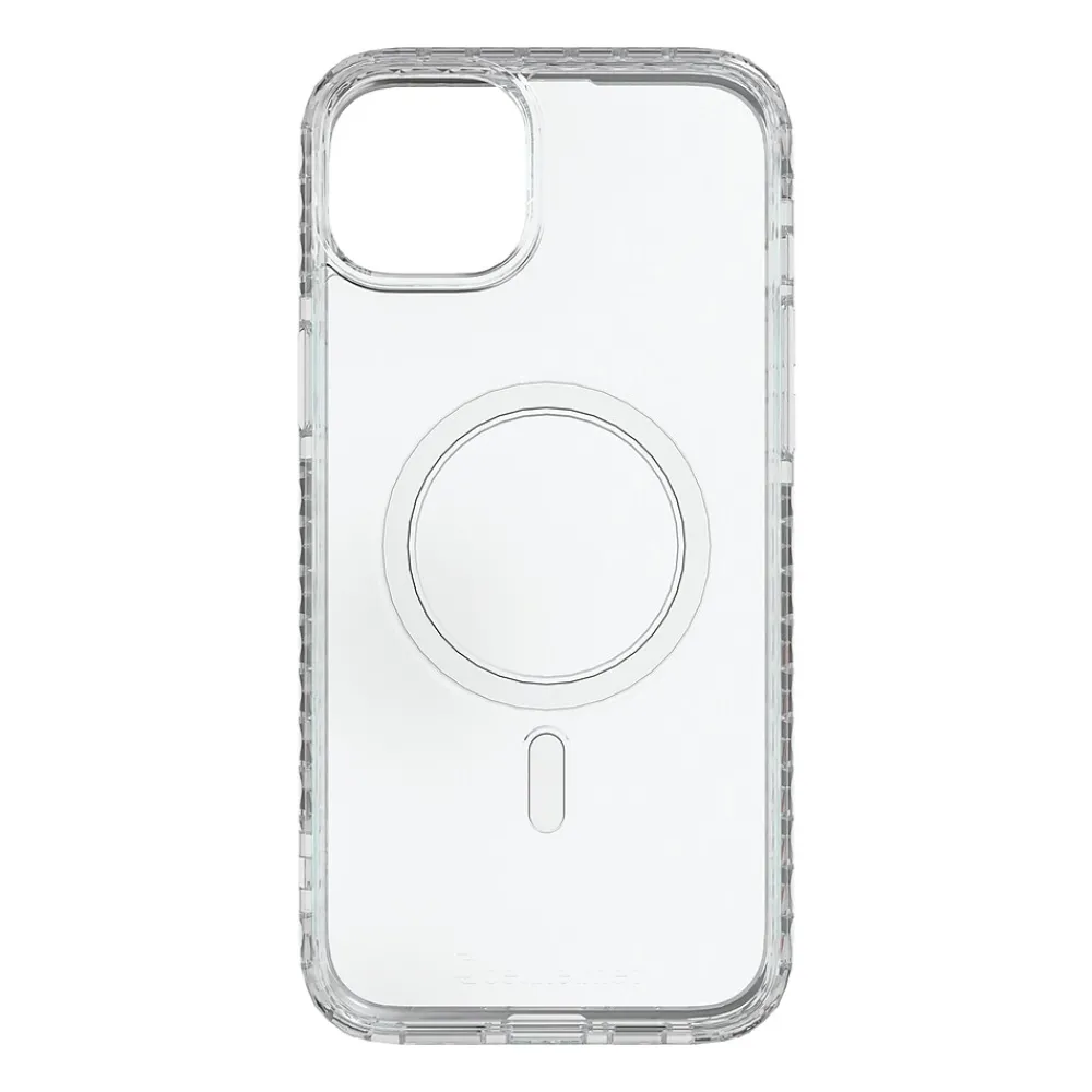 cellhelmet Magnitude Series MagSafe Phone Case for iPhone 15 Plus (6.7"), Crystal Clear (C-MAG-i15-6.7PLUS-CC)