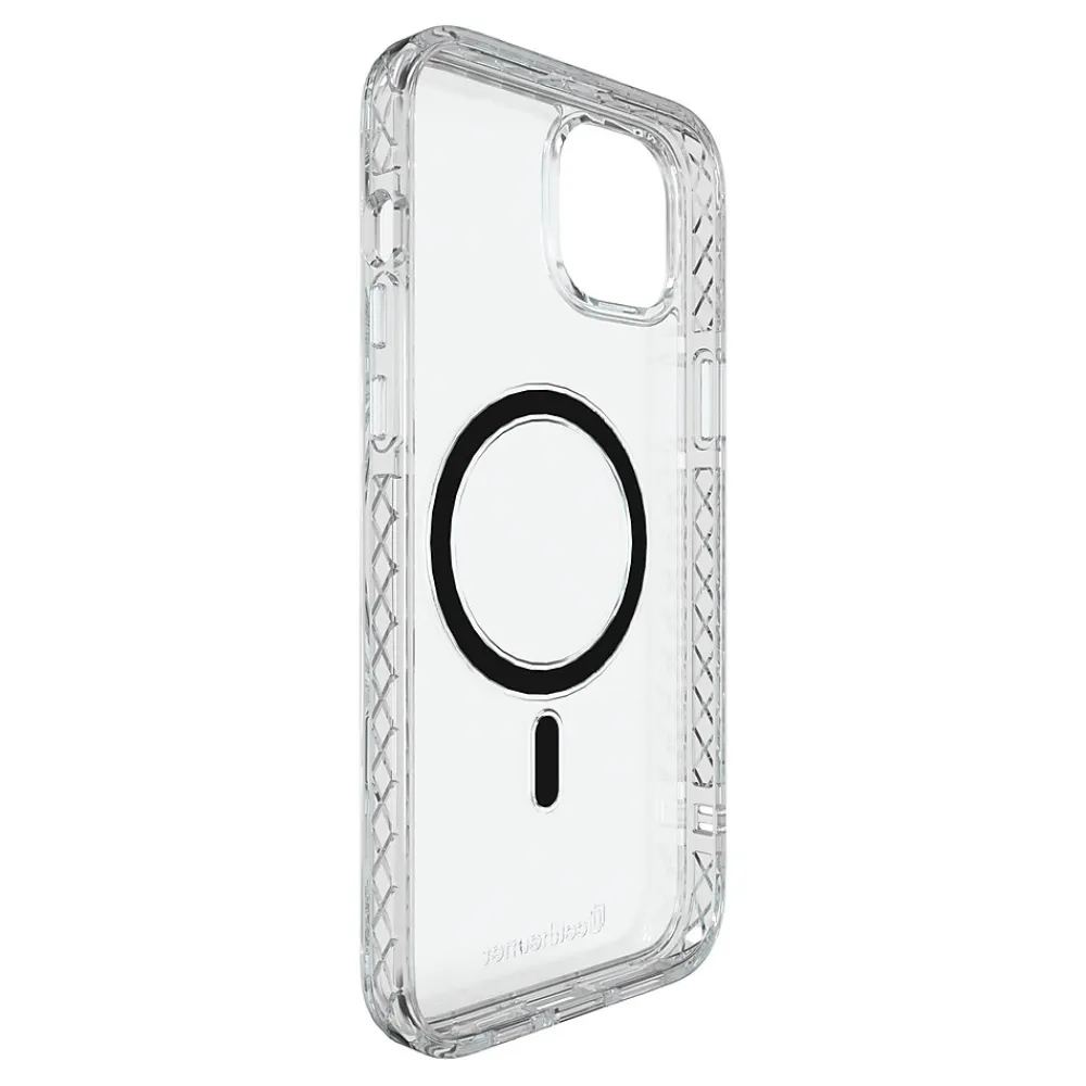 cellhelmet Magnitude Series MagSafe Phone Case for iPhone 15 Plus (6.7"), Crystal Clear (C-MAG-i15-6.7PLUS-CC)