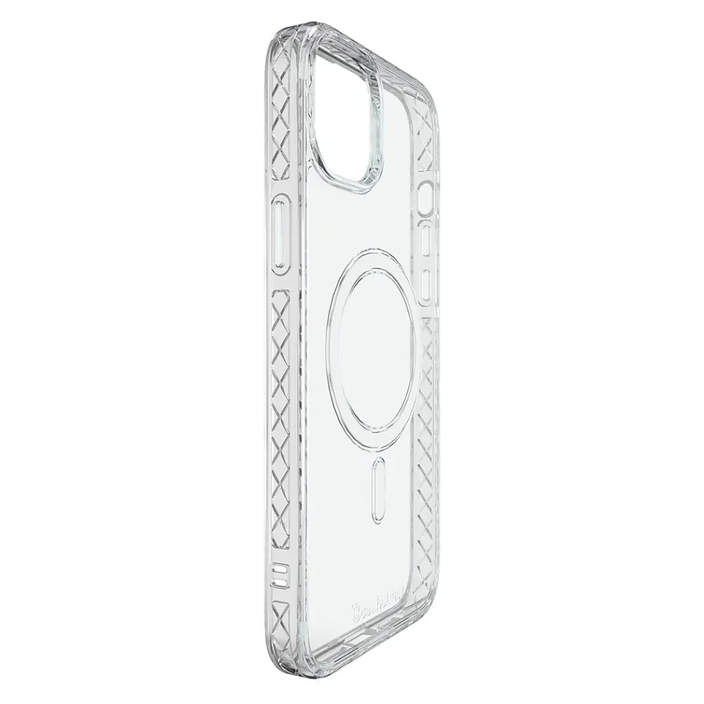 cellhelmet Magnitude Series MagSafe Phone Case for iPhone 15 Plus (6.7"), Crystal Clear (C-MAG-i15-6.7PLUS-CC)