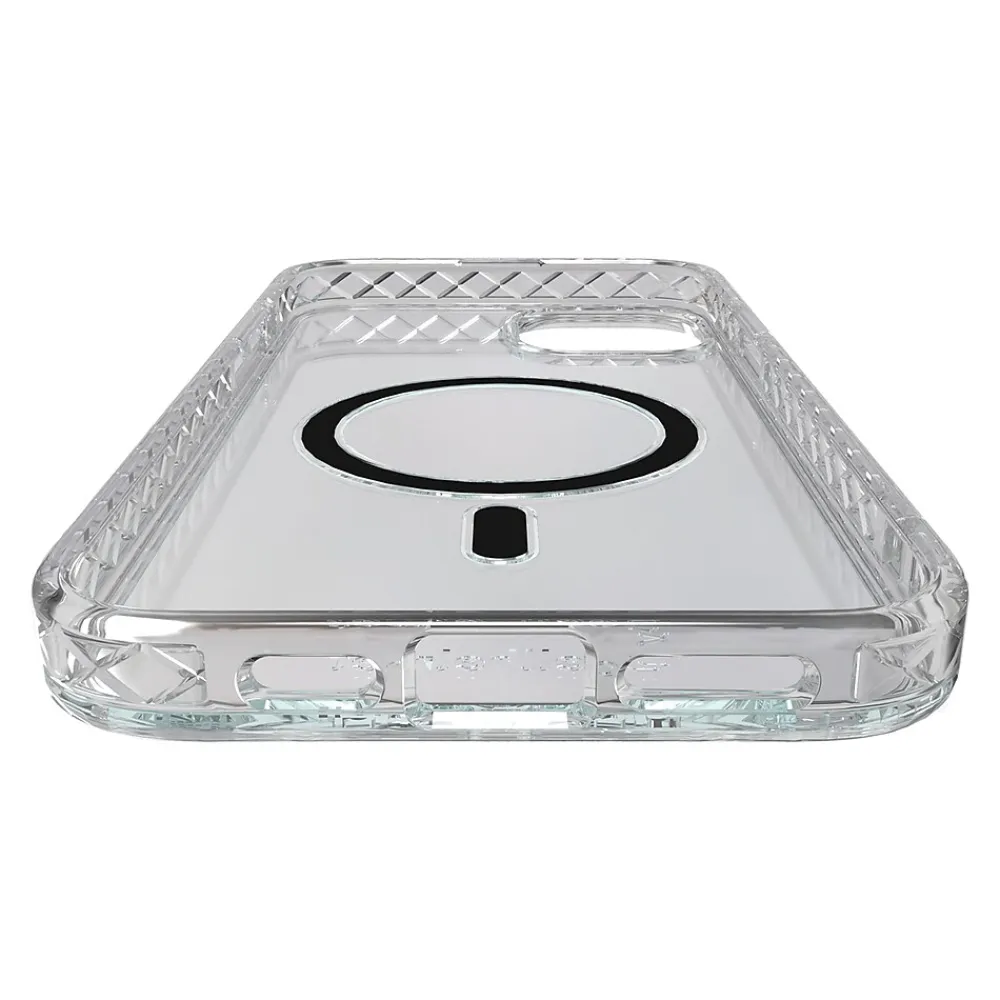 cellhelmet Magnitude Series MagSafe Phone Case for iPhone 15 Plus (6.7"), Crystal Clear (C-MAG-i15-6.7PLUS-CC)