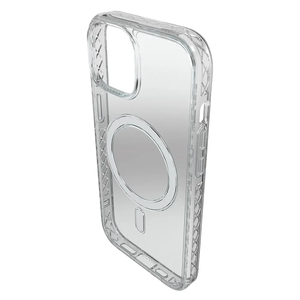 cellhelmet Magnitude Series MagSafe Phone Case for iPhone 15 (6.1"), Crystal Clear (C-MAG-i15-6.1-CC)