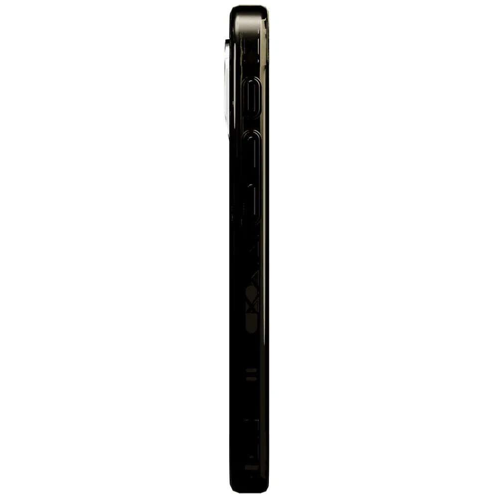 cellhelmet Magnitude Series MagSafe Phone Case for iPhone 16 Pro, Shock Absorbing, Onyx Black (CM-106-BLK)