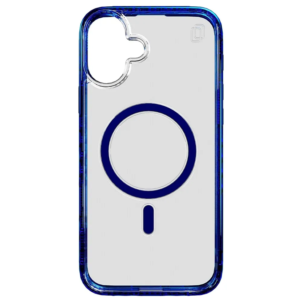 cellhelmet Magnitude Series MagSafe Phone Case for iPhone 16 Plus, Shock Absorbing, Bermuda Blue (CM-105-BLU)