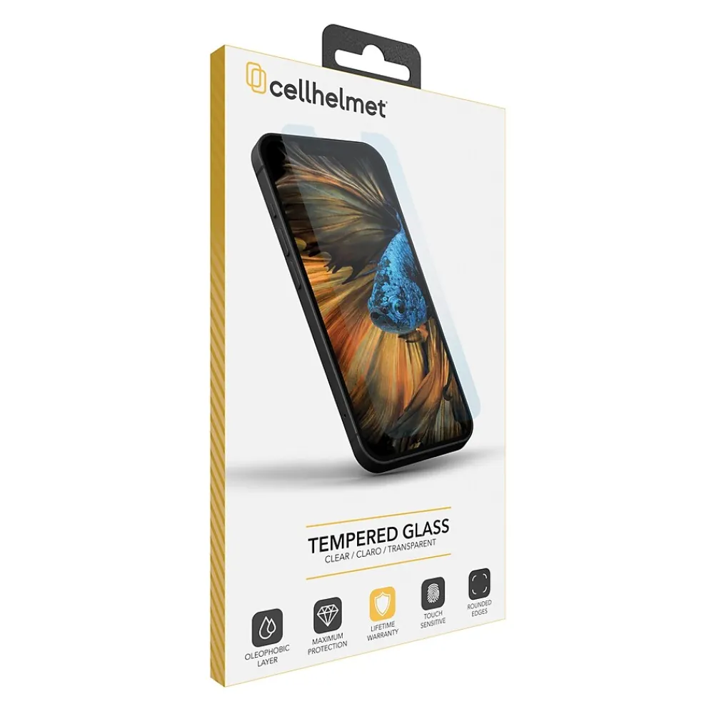 Tempered Glass Screen Protector for iPhone 15 Plus (Temp-i15Plus-67)<cellhelmet New
