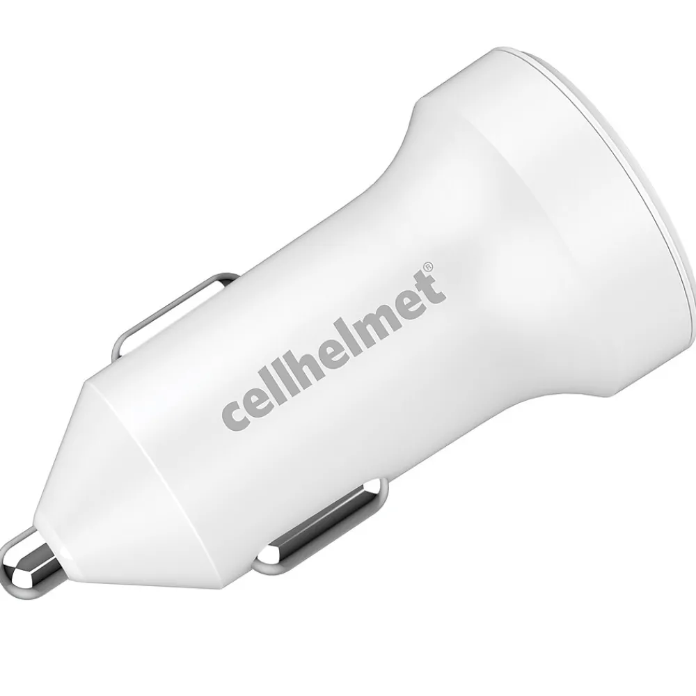 20-Watt Single-USB Power Delivery Car Charger with USB-C to Lightning Round Cable, 3 Feet(CAR-PD-20W+R-LIGHT)<cellhelmet Hot