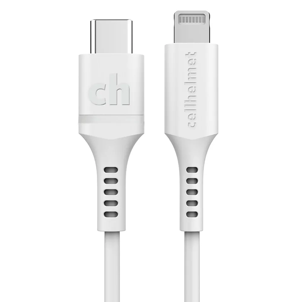 20-Watt Single-USB Power Delivery Car Charger with USB-C to Lightning Round Cable, 3 Feet(CAR-PD-20W+R-LIGHT)<cellhelmet Hot