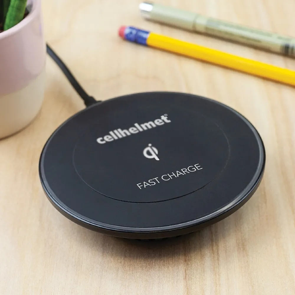 10-Watt/7.5-Watt/5-Watt Qi Wireless Fast Charger (CHFQi10W2)<cellhelmet