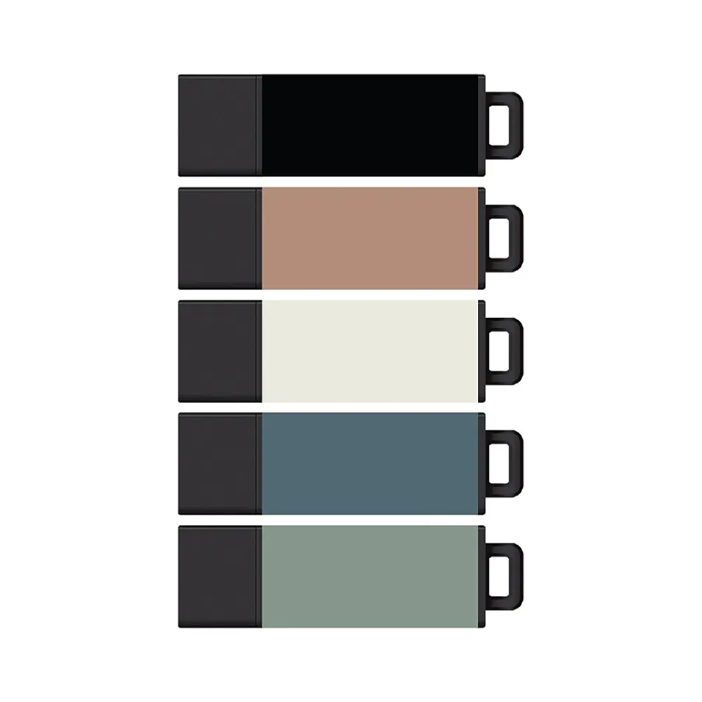 Clearance Centon Datastick Pro2 32GB Flash Drives, Assorted Colors, 5/Pack (C1-U2P022-32G-5)
