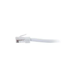 C2G Cables to Go C2G 4232 1' RJ-45 Male/Male Cat6 Non-Booted Unshielded Ethernet Network Patch Cable, White