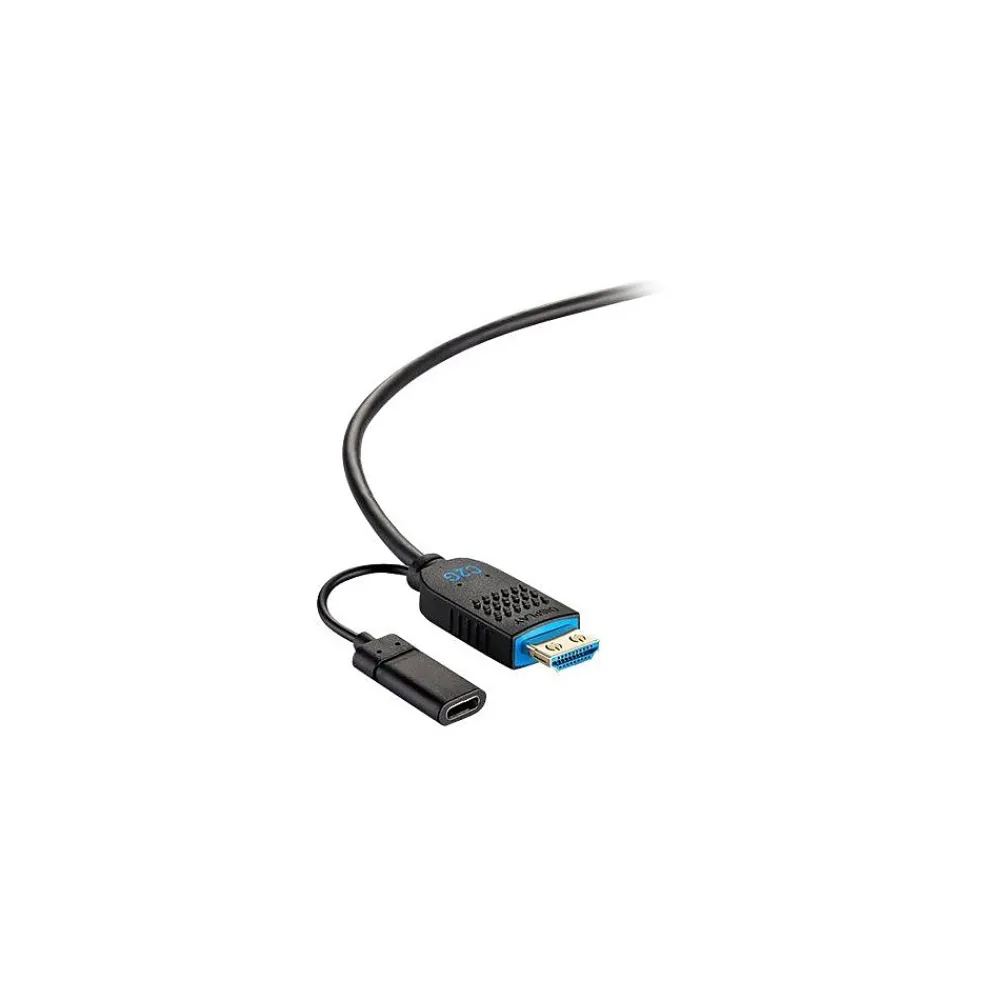 C2G Cables to Go C2G 200' HDMI to USB C Audio/Video Cable, Black (C2G41489)