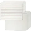 Dry Erase*CLI Charles Leonard 2-Sided Melamine Mobile Dry-Erase Whiteboard, 9" x 12", Pack of 6 (CHL35120-6)