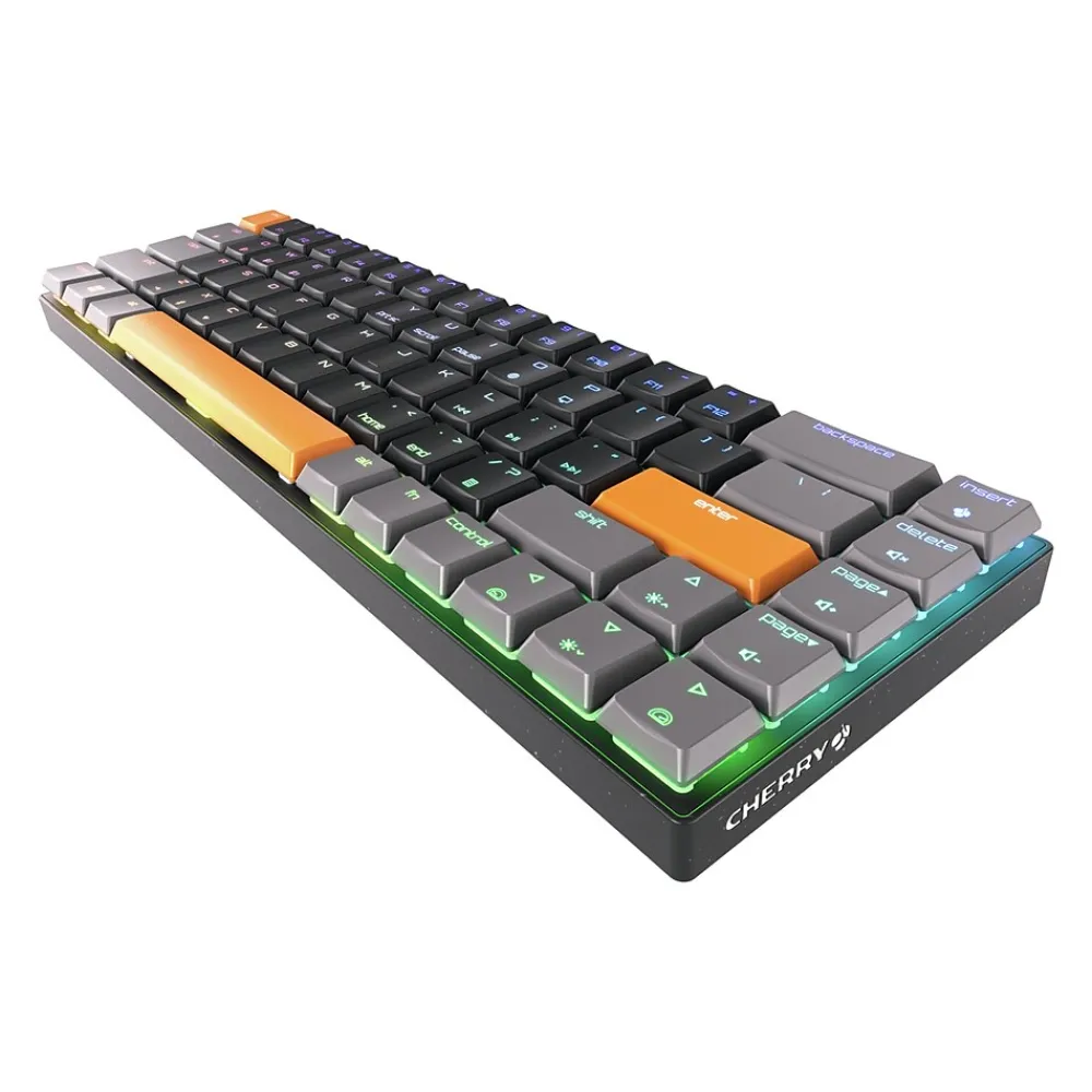 Hot Cherry XTRFY MX-LP 2.1 Wireless Gaming Mechanical Keyboard with MX Low Profile Speed Switches, Black