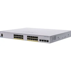 Hot Cisco 250 CBS250-24FP-4X-NA 24 Ports Gigabit Ethernet Rack Mountable Switch