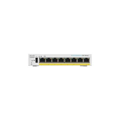 Cisco 250 8-Port Gigabit Ethernet Managed Switch, Silver (CBS2508PPDNA)