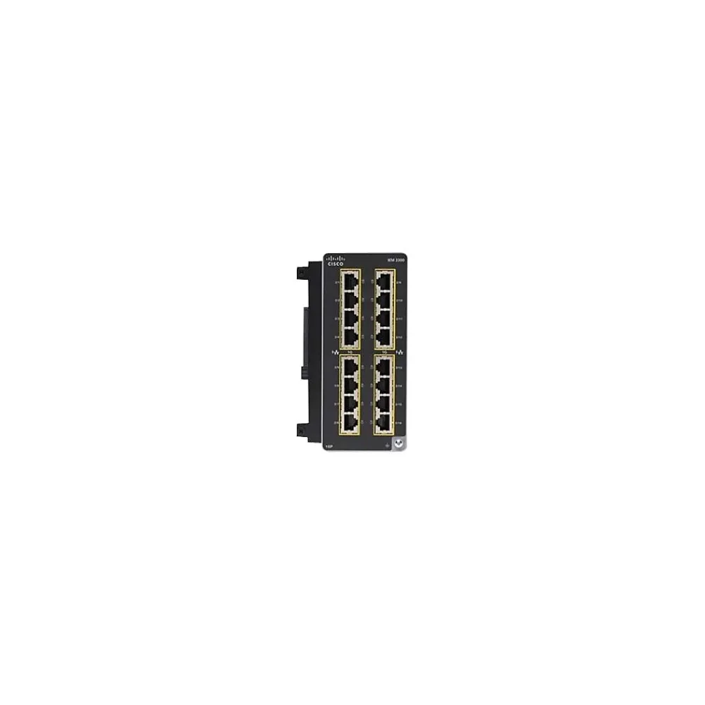 Clearance Cisco Catalyst IE3300 Rugged Series IEM-3300-16P= 16-Port Gigabit Expansion Module