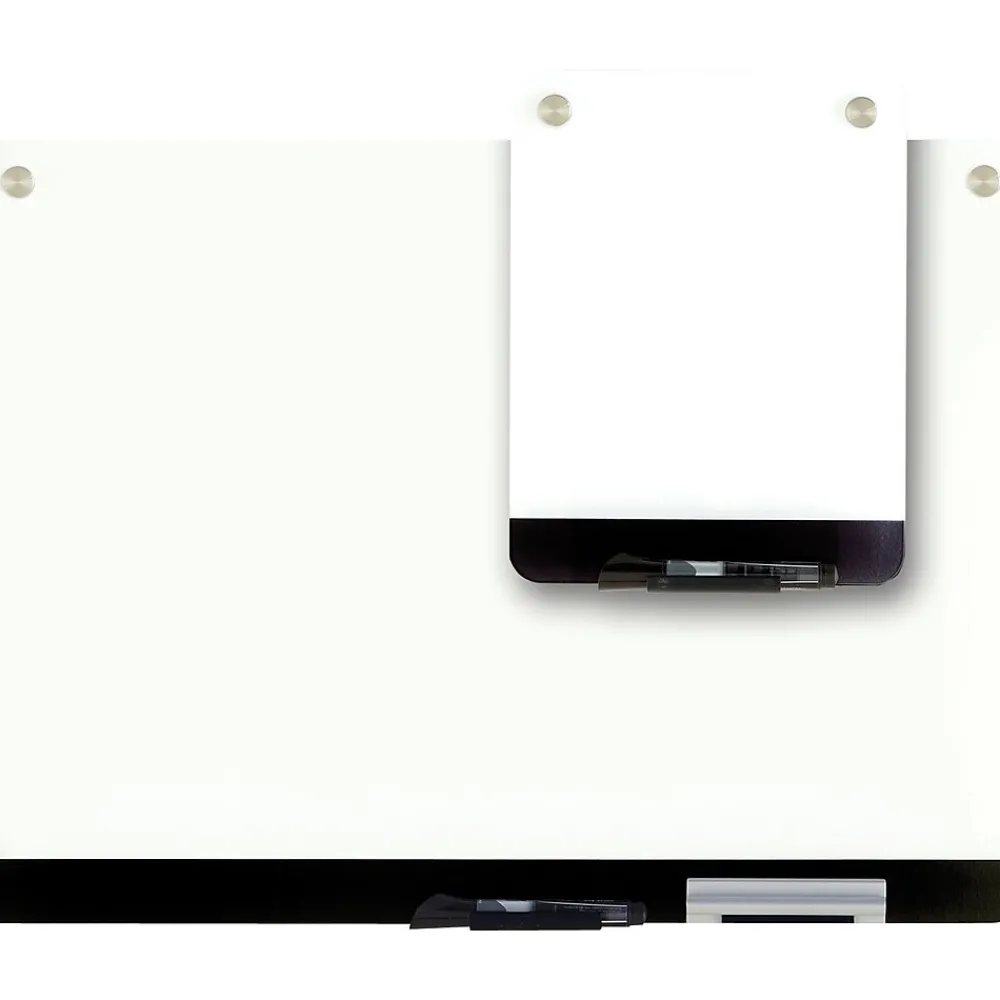 Dry Erase*ICEBERG Clarity Personal Glass Board, 24"x18"