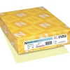 Resume Paper*Neenah Paper CLASSIC CREST® Writing Paper, 8 1/2" x 11", 24 lb., Smooth Finish, Baronial Ivory, 500/Ream