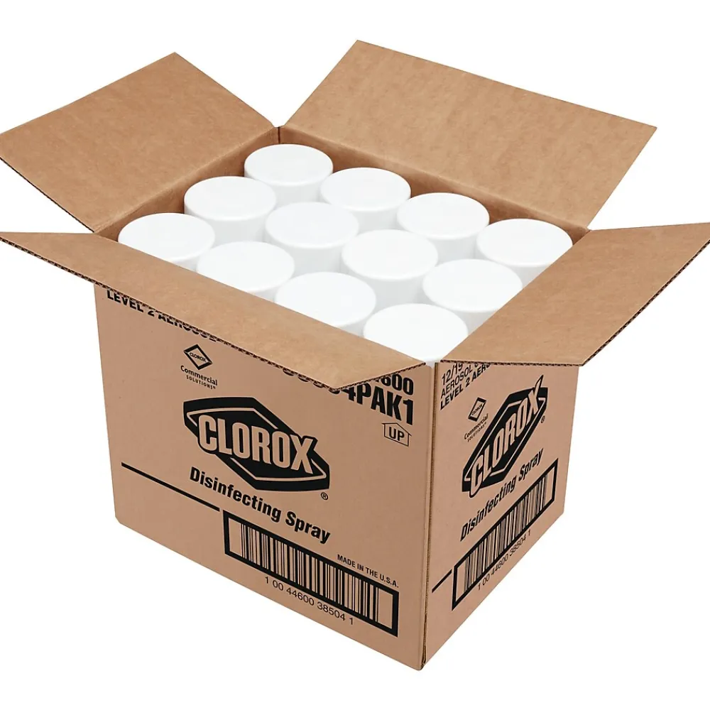 Commercial Solutions All-Purpose Cleaners & Spray Disinfectant, Fresh Scent, 19 oz., 12/Carton (CLO38504CT)<Clorox