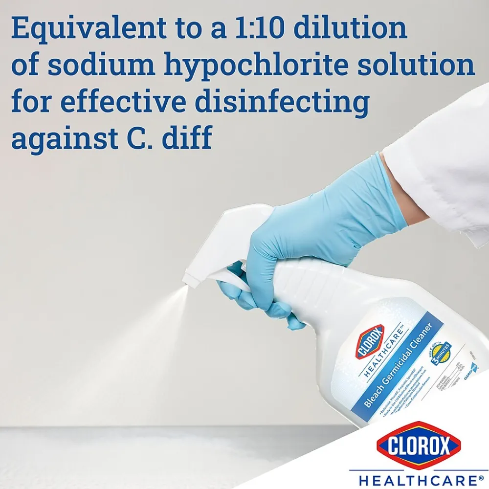 Bleach Germicidal Cleaner, 32 oz., 6/Carton (CLO68832)<Clorox Healthcare Online