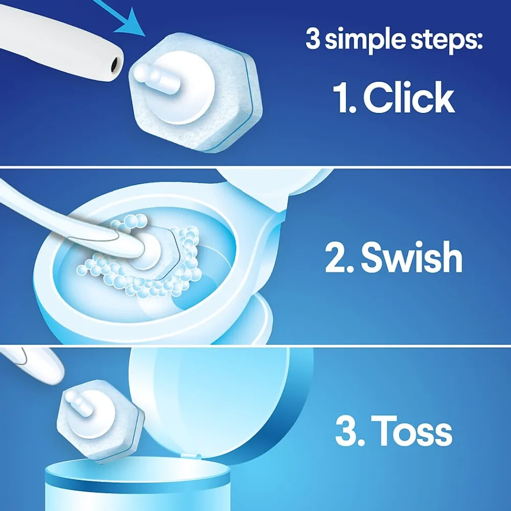 ToiletWand Disposable Toilet Cleaning System (COX03191)<Clorox